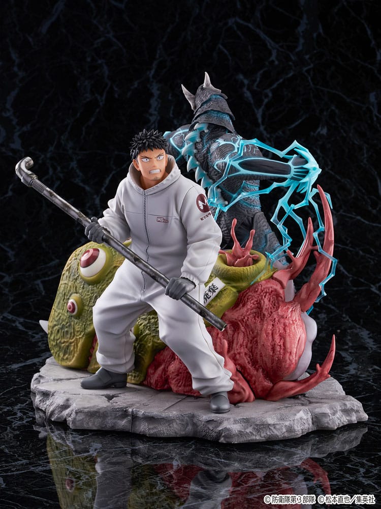 Kaiju No.8 SHIBUYA SCRAMBLE FIGURE PVC Statue 1/7 Kaiju No.8 & Kafka Hibino 29 cm Image 6