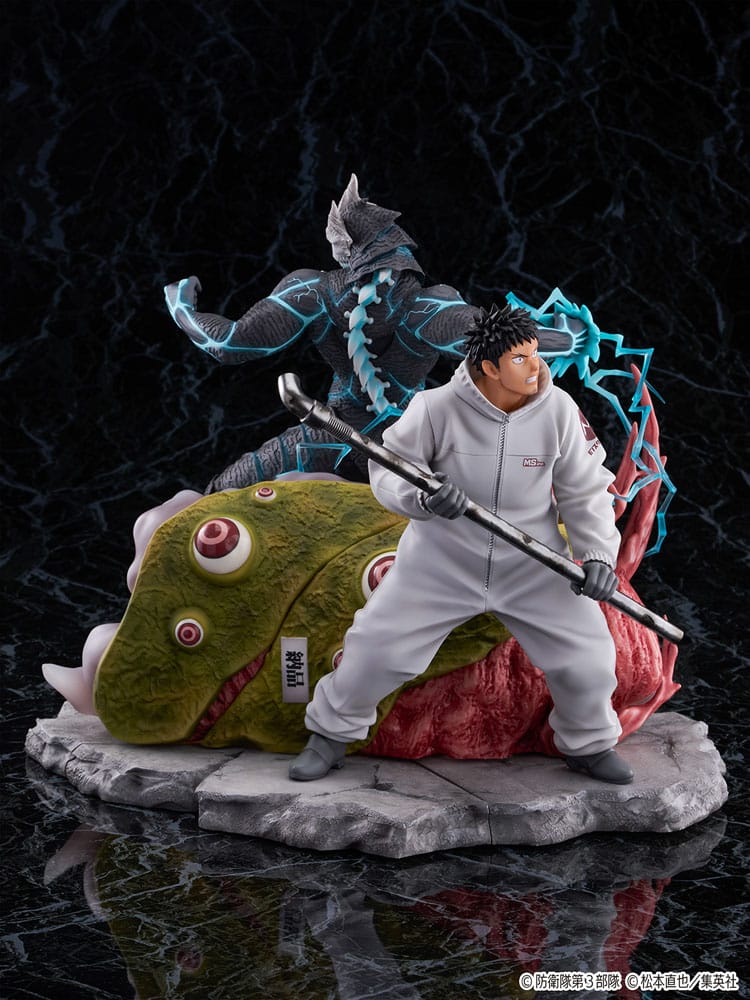 Kaiju No.8 SHIBUYA SCRAMBLE FIGURE PVC Statue 1/7 Kaiju No.8 & Kafka Hibino 29 cm Image 9