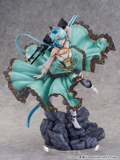 Sword Art Online SHIBUYA SCRAMBLE FIGURE PVC Statue 1/7 Sinon Crystal Dress Ver. 29 cm Image 5