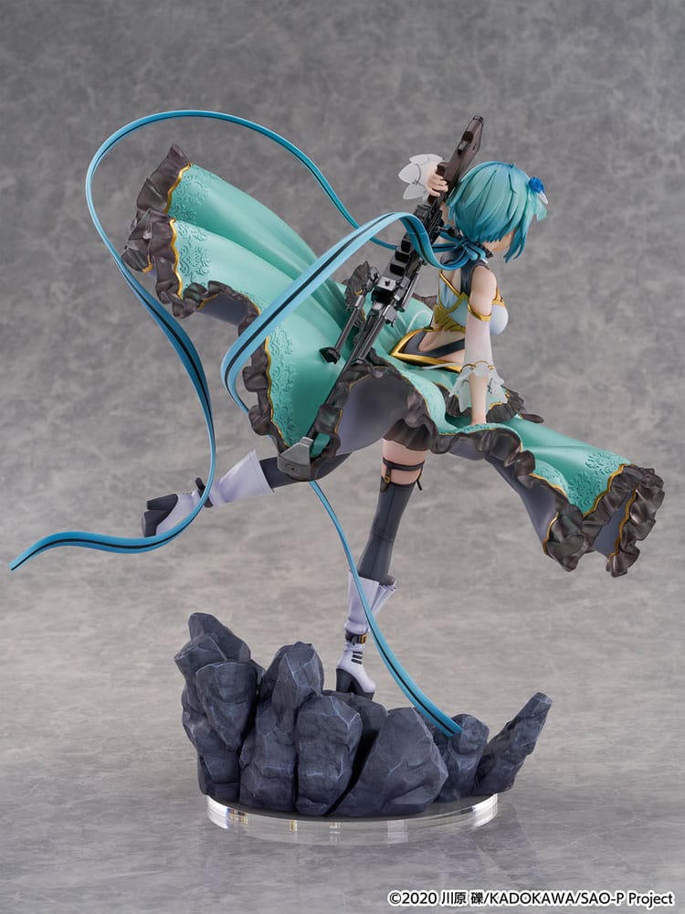 Sword Art Online SHIBUYA SCRAMBLE FIGURE PVC Statue 1/7 Sinon Crystal Dress Ver. 29 cm Image 6