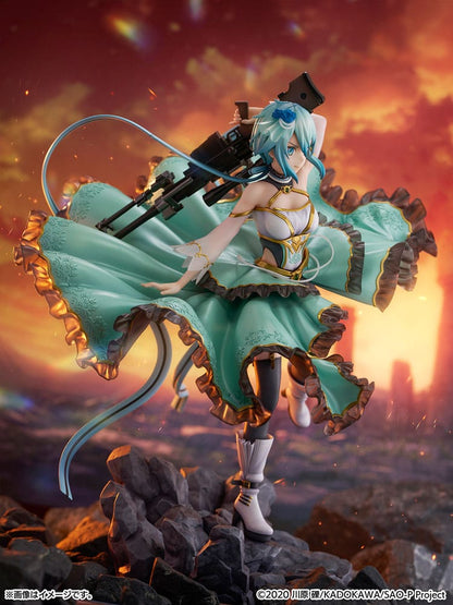 Sword Art Online SHIBUYA SCRAMBLE FIGURE PVC Statue 1/7 Sinon Crystal Dress Ver. 29 cm Image 11