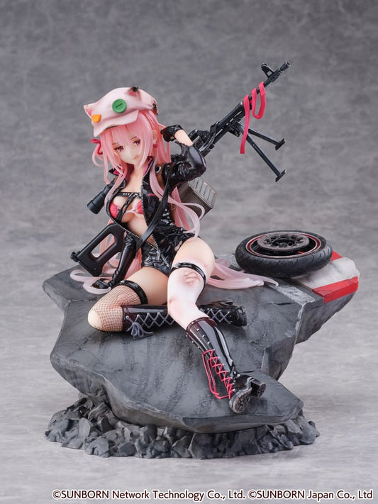 Girls' Frontline SHIBUYA SCRAMBLE FIGURE PVC Statue 1/7 UKM-2000 Gale Lightning -Wounded Ver.- 20 cm Image 1