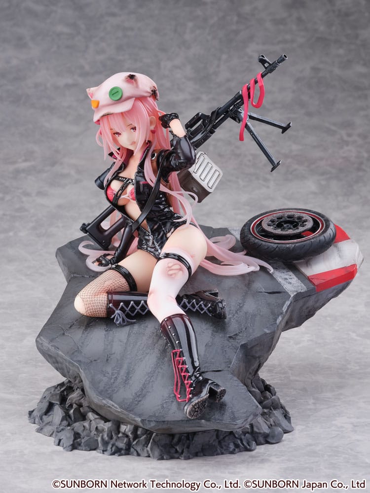 Girls' Frontline SHIBUYA SCRAMBLE FIGURE PVC Statue 1/7 UKM-2000 Gale Lightning -Wounded Ver.- 20 cm Image 2