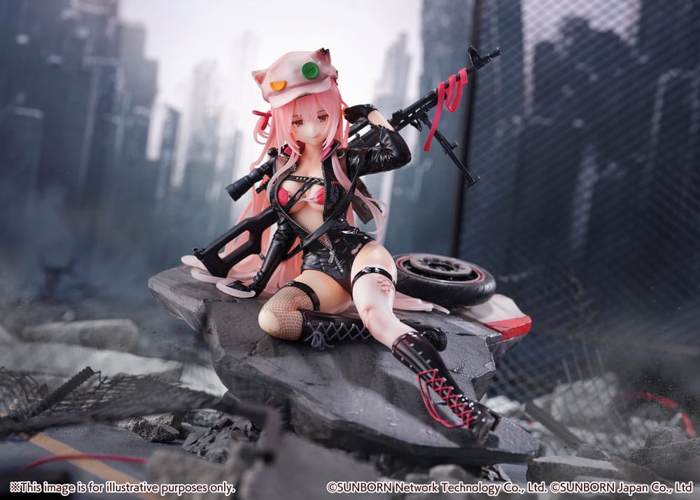 Girls' Frontline SHIBUYA SCRAMBLE FIGURE PVC Statue 1/7 UKM-2000 Gale Lightning -Wounded Ver.- 20 cm Image 13