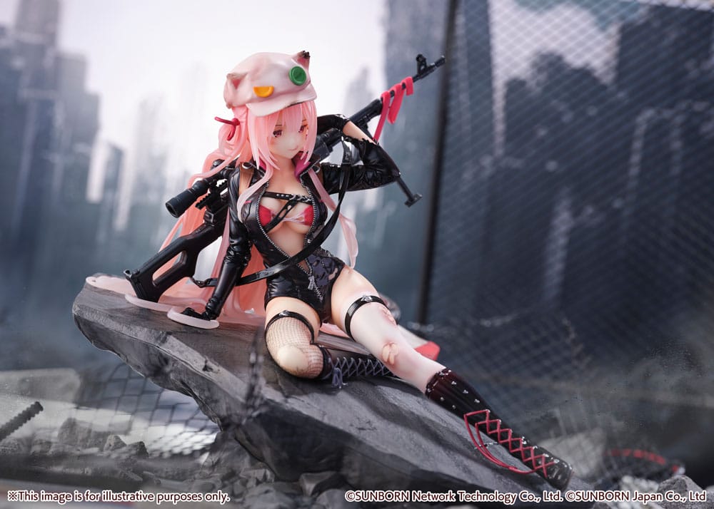 Girls' Frontline SHIBUYA SCRAMBLE FIGURE PVC Statue 1/7 UKM-2000 Gale Lightning -Wounded Ver.- 20 cm Image 14