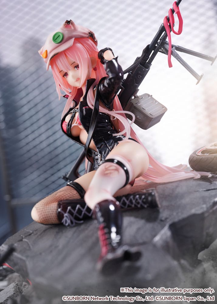 Girls' Frontline SHIBUYA SCRAMBLE FIGURE PVC Statue 1/7 UKM-2000 Gale Lightning -Wounded Ver.- 20 cm Image 18