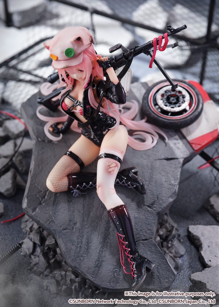Girls' Frontline SHIBUYA SCRAMBLE FIGURE PVC Statue 1/7 UKM-2000 Gale Lightning -Wounded Ver.- 20 cm Image 19