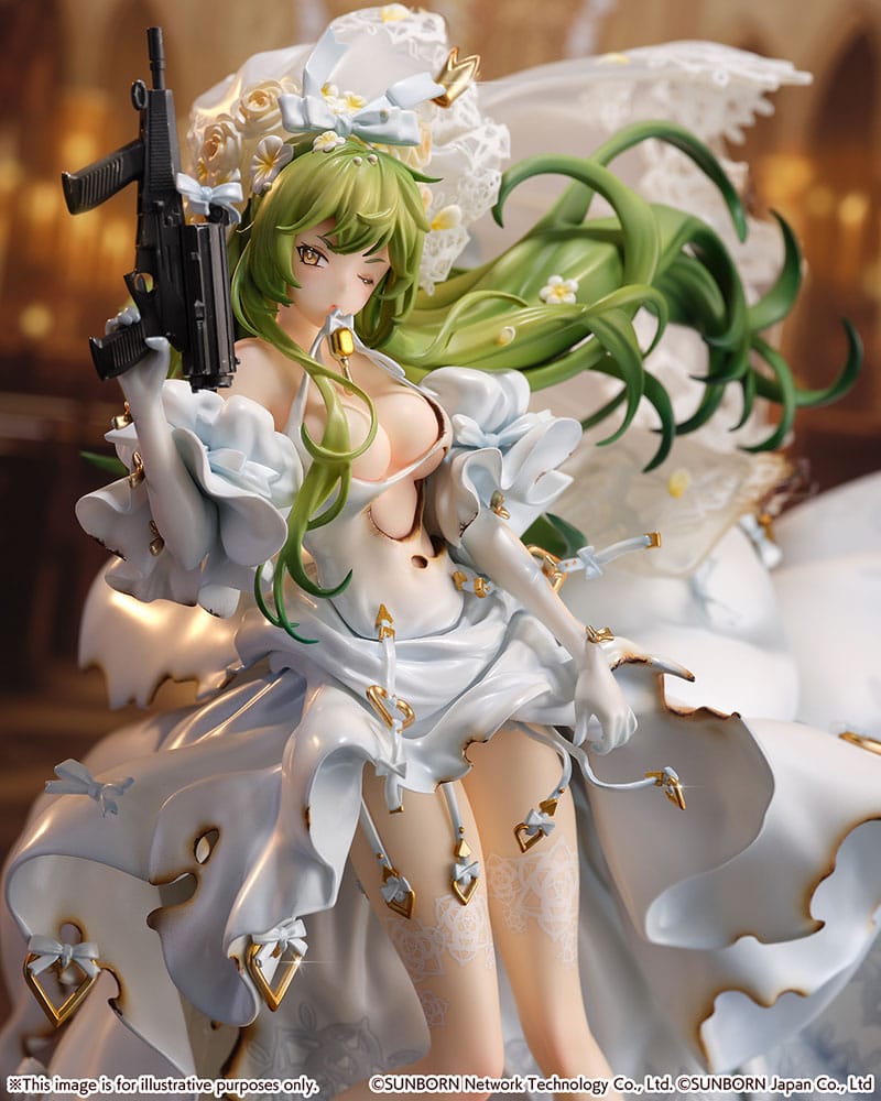 Girls Frontline SHIBUYA SCRAMBLE FIGURE PVC Statue 1/7 M950A Wounded Ver. 29 cm Image 12
