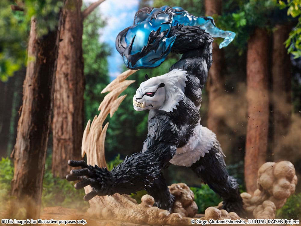 Jujutsu Kaisen SHIBUYA SCRAMBLE FIGURE PVC Statue 1/7 Panda 34 cm Image 9