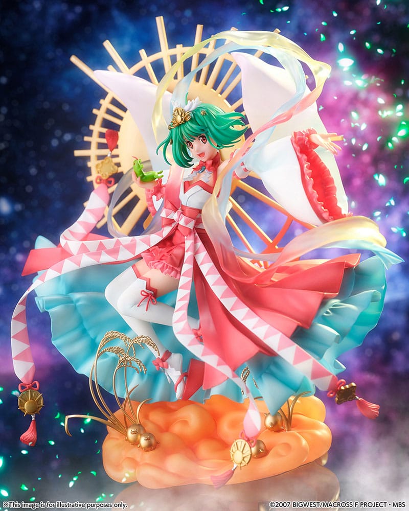 Macross Frontier SHIBUYA SCRAMBLE FIGURE PVC Statue 1/7 Ranka Lee Amaterasu Ver. 29 cm Image 3