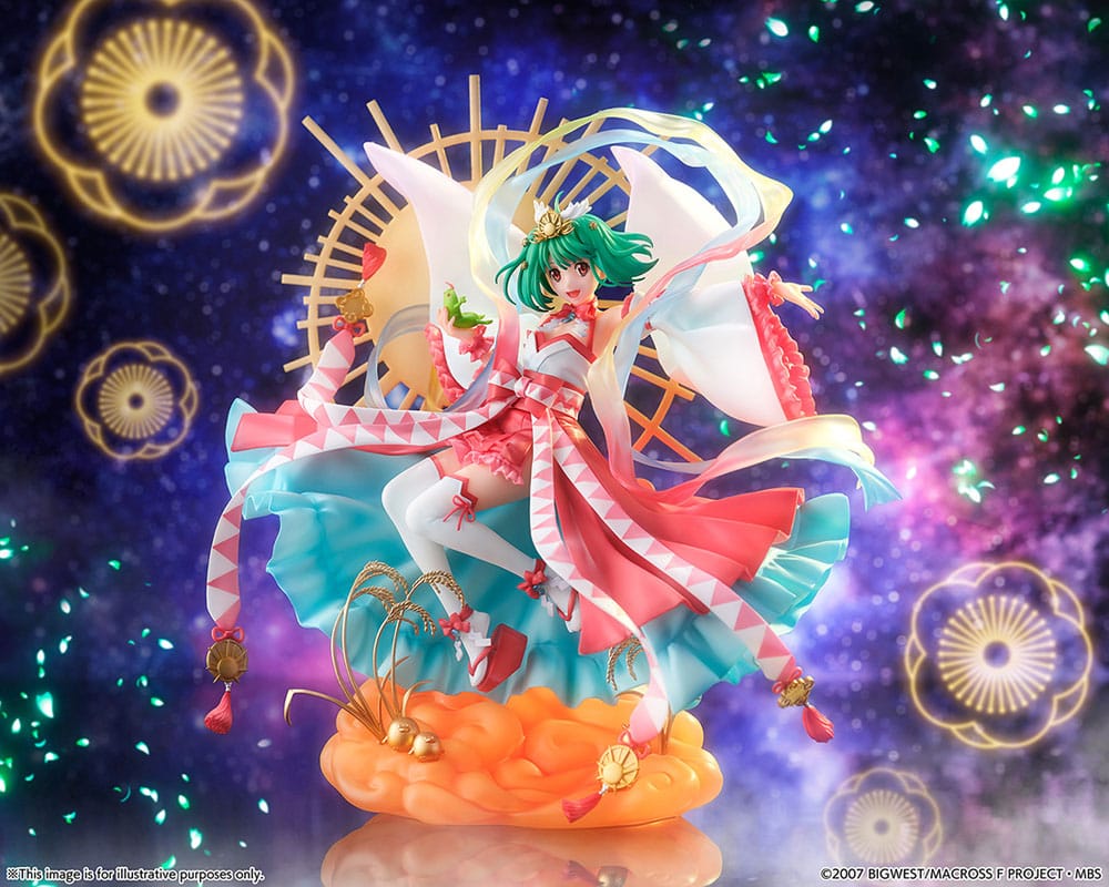 Macross Frontier SHIBUYA SCRAMBLE FIGURE PVC Statue 1/7 Ranka Lee Amaterasu Ver. 29 cm Image 12