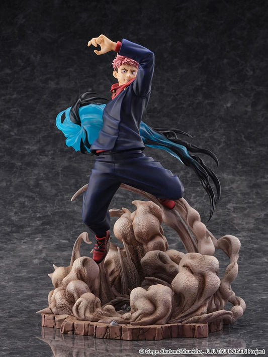 Jujutsu Kaisen SHIBUYA SCRAMBLE FIGURE PVC Statue 1/7 Yuji Itadori 31 cm Image 1