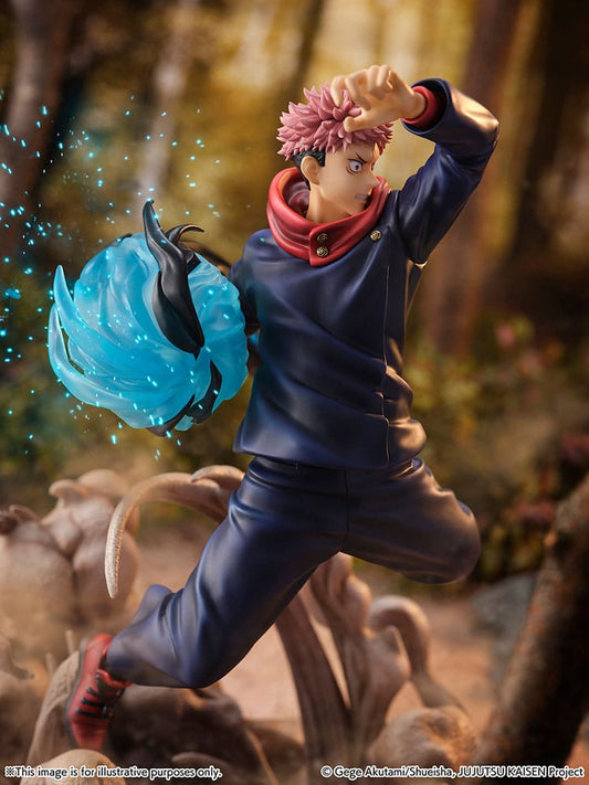 Jujutsu Kaisen SHIBUYA SCRAMBLE FIGURE PVC Statue 1/7 Yuji Itadori 31 cm Image 2