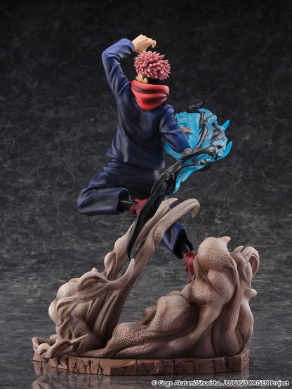 Jujutsu Kaisen SHIBUYA SCRAMBLE FIGURE PVC Statue 1/7 Yuji Itadori 31 cm Image 7