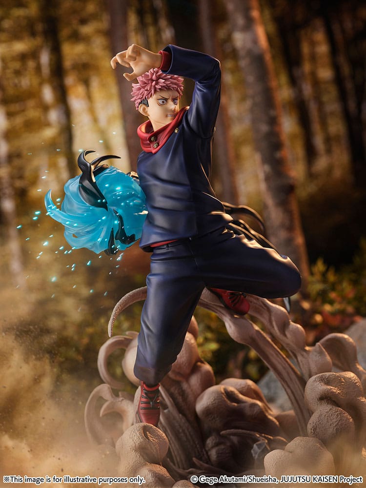 Jujutsu Kaisen SHIBUYA SCRAMBLE FIGURE PVC Statue 1/7 Yuji Itadori 31 cm Image 10
