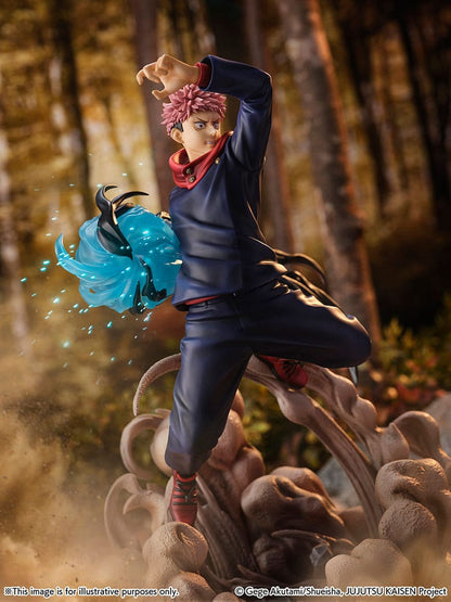 Jujutsu Kaisen SHIBUYA SCRAMBLE FIGURE PVC Statue 1/7 Yuji Itadori 31 cm Image 10