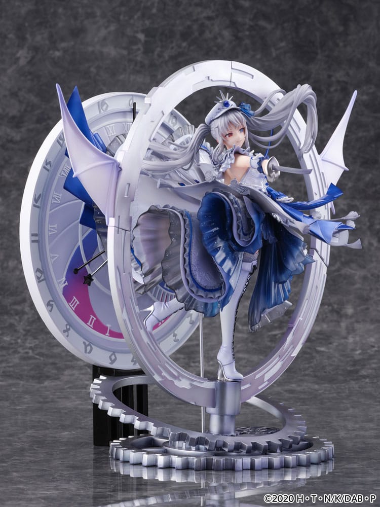 Date A Bullet SHIBUYA SCRAMBLE FIGURE PVC Statue 1/7 The White Queen -Royal Blue Sapphire Dress Ver. 33 cm Image 4