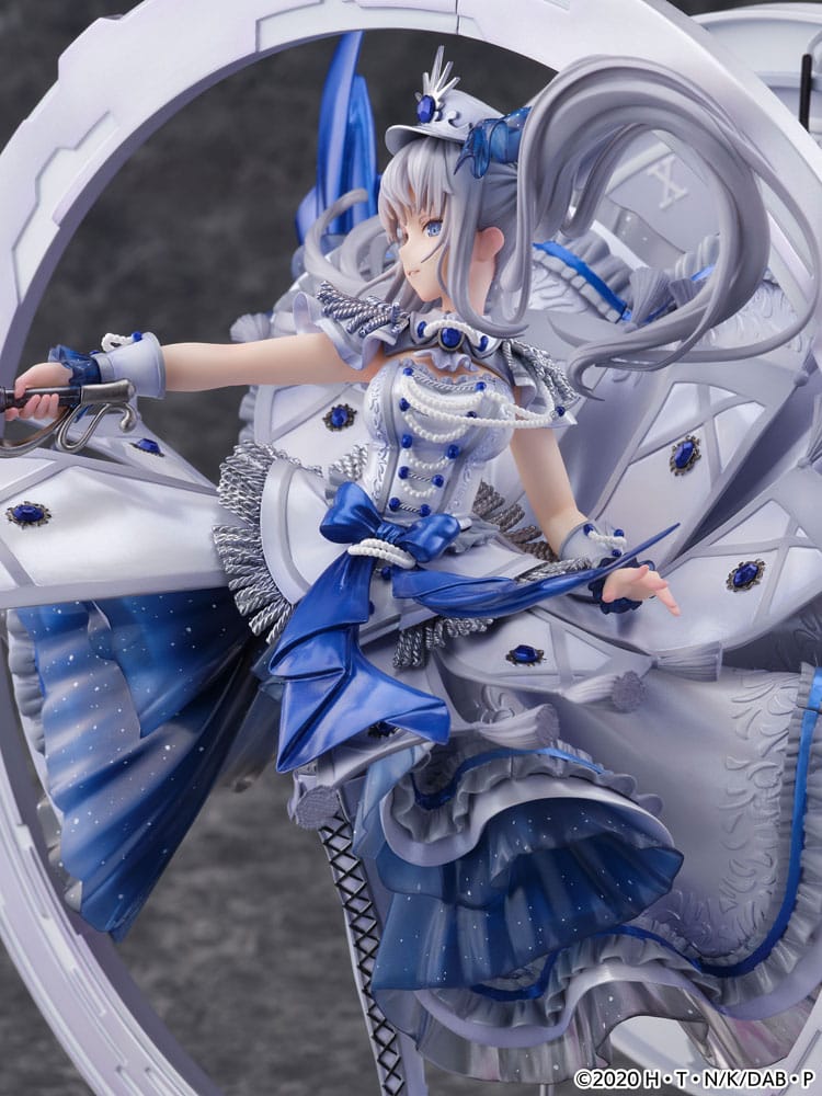 Date A Bullet SHIBUYA SCRAMBLE FIGURE PVC Statue 1/7 The White Queen -Royal Blue Sapphire Dress Ver. 33 cm Image 6