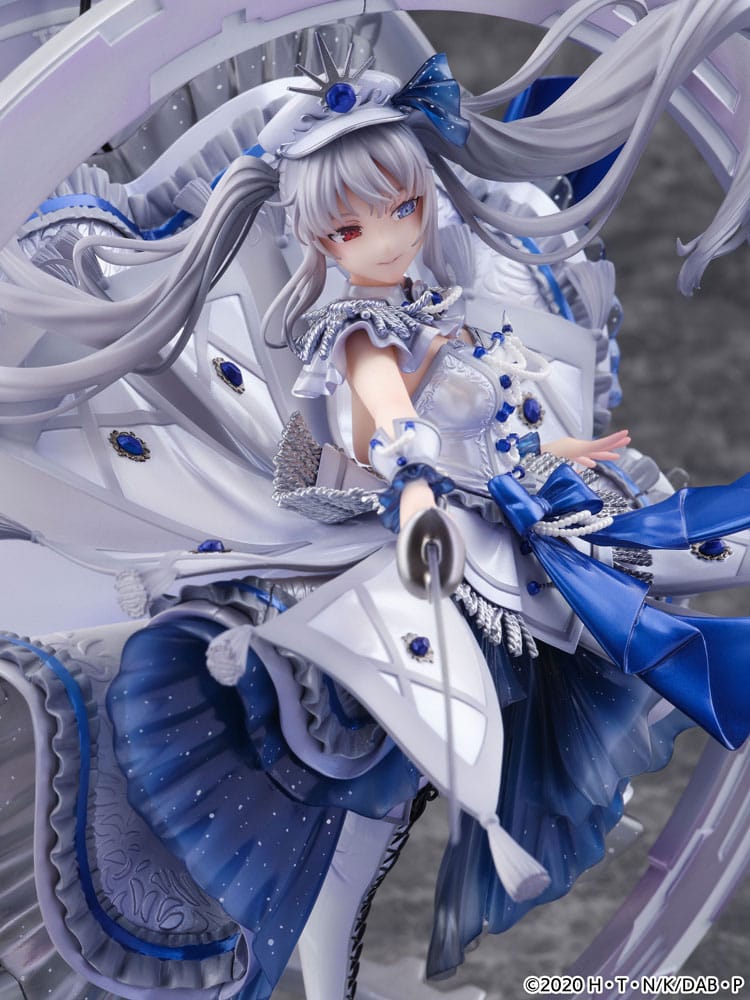 Date A Bullet SHIBUYA SCRAMBLE FIGURE PVC Statue 1/7 The White Queen -Royal Blue Sapphire Dress Ver. 33 cm Image 7