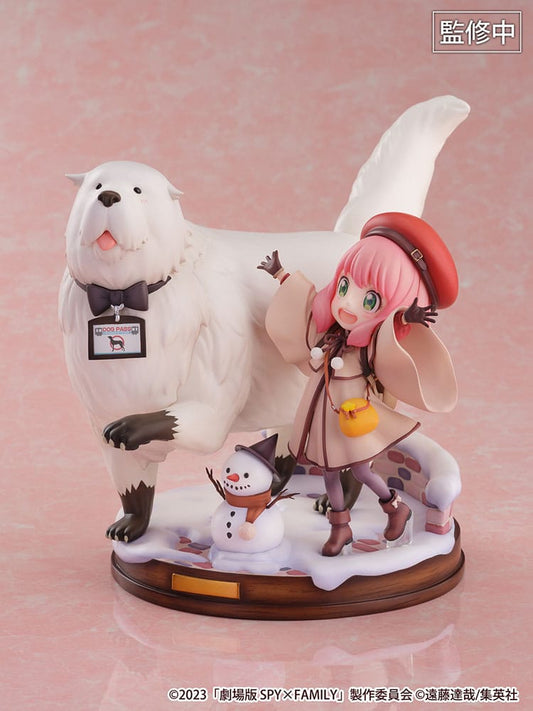 Spy x Family The Movie: Code White SHIBUYA SCRAMBLE FIGURE PVC Statue 1/7 Anya Forger & Bond Forger 20 cm Image 2