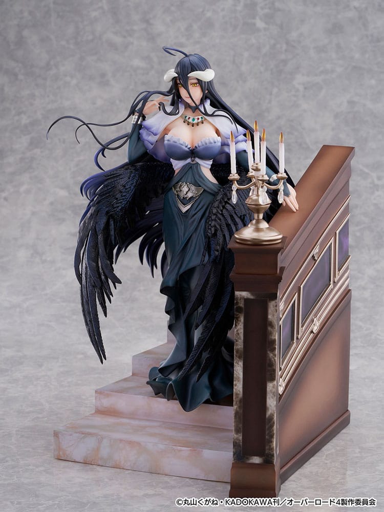 Overlord SHIBUYA SCRAMBLE FIGURE PVC Statue 1/7 Albedo Jet Black Dress Ver. 28 cm Image 4