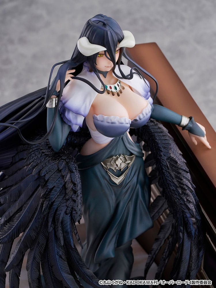 Overlord SHIBUYA SCRAMBLE FIGURE PVC Statue 1/7 Albedo Jet Black Dress Ver. 28 cm Image 8