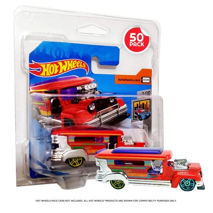 Hot Wheels European Series PET Blisters 50er-Pack für Short Card Image 1