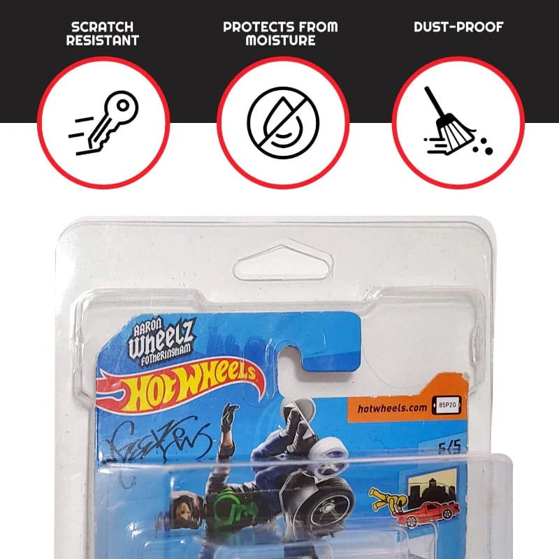 Hot Wheels European Series PET Blisters 50er-Pack für Short Card Image 3