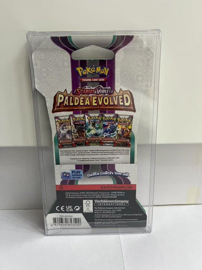 Evoretro PET Protektoren für Pokémon TCG Booster Pack 0 mm (10er-Pack) Image 2