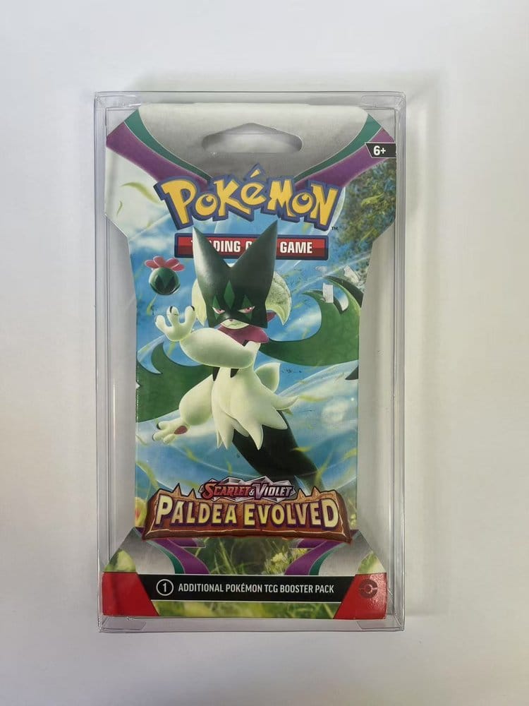 Evoretro PET Protektoren für Pokémon TCG Booster Pack 0 mm (10er-Pack) Image 3