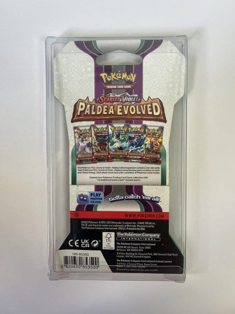Evoretro PET Protektoren für Pokémon TCG Booster Pack 0 mm (10er-Pack) Image 4