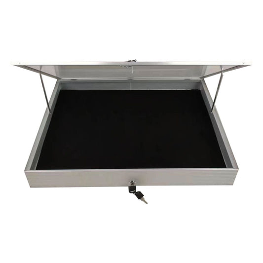 Evoretro Aluminum Display Case Silver Image 1
