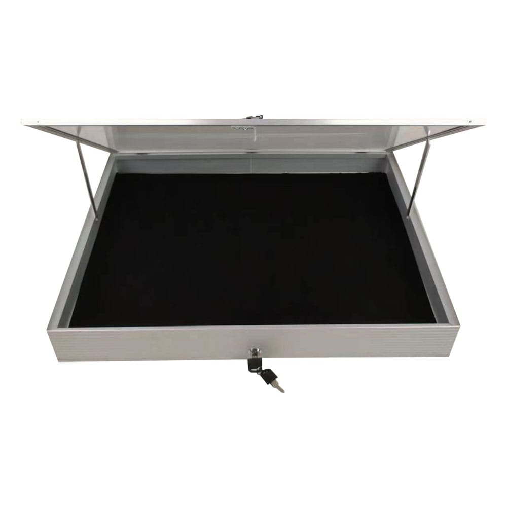 Evoretro Aluminum Display Case Silver Image 1