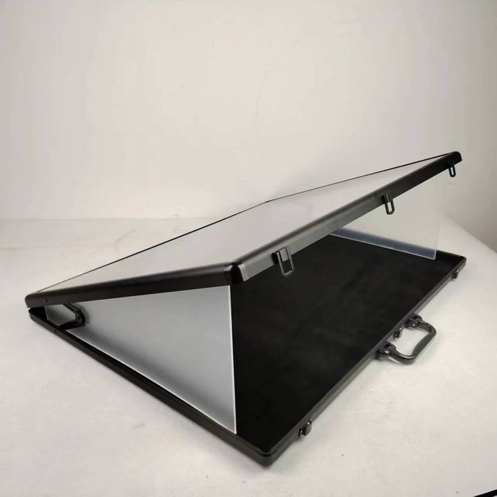 Evoretro Aluminum Display Case Black Image 2