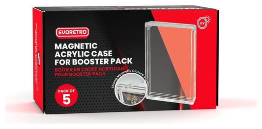 Evoretro Acryl Display Case 5er-Pack für Booster Packs Image 1