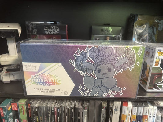 PET Gehäuse 2er-Pack für Pokémon Prismatic Evolutions Super Collection Box 38 x 18 cm Image 1