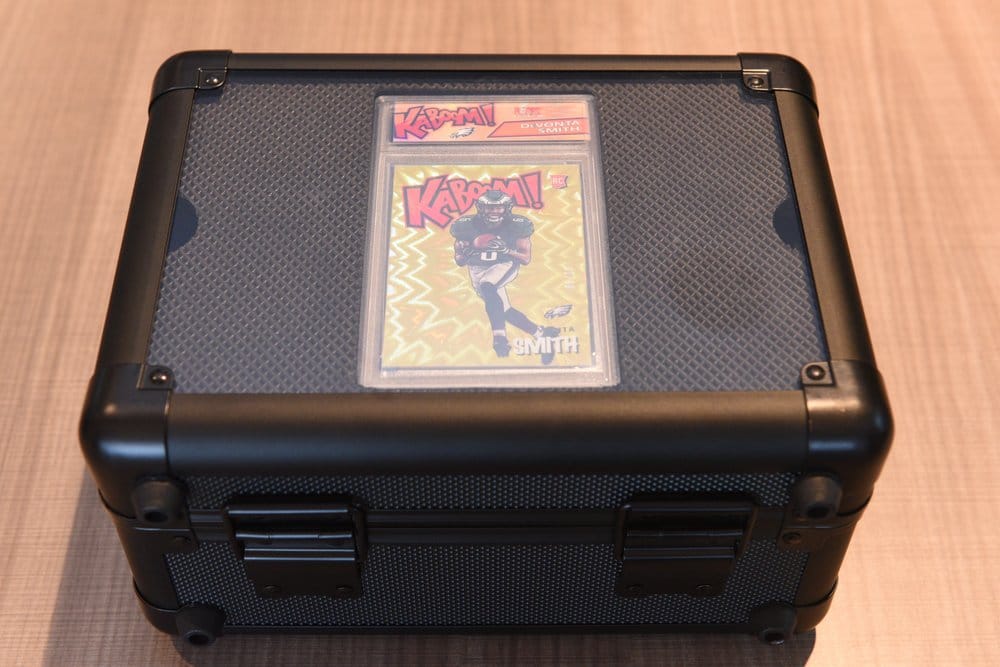 Evoretro Graded Card Display- und Transportkoffer mit Sichtfenster Schwarz Image 10