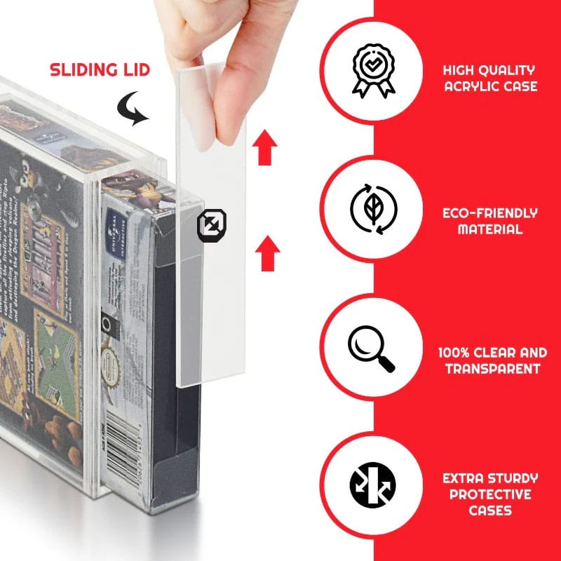 Acrylgehäuse 2er-Pack für Gameboy/Gameboy Advance Spiele Image 3