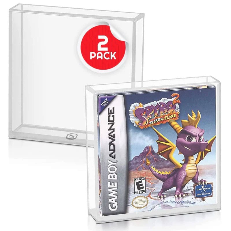 Acrylgehäuse 2er-Pack für Gameboy/Gameboy Advance Spiele Image 1