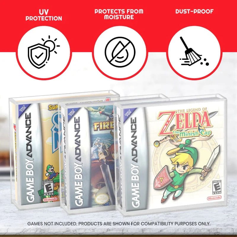 Acrylgehäuse 2er-Pack für Gameboy/Gameboy Advance Spiele Image 4