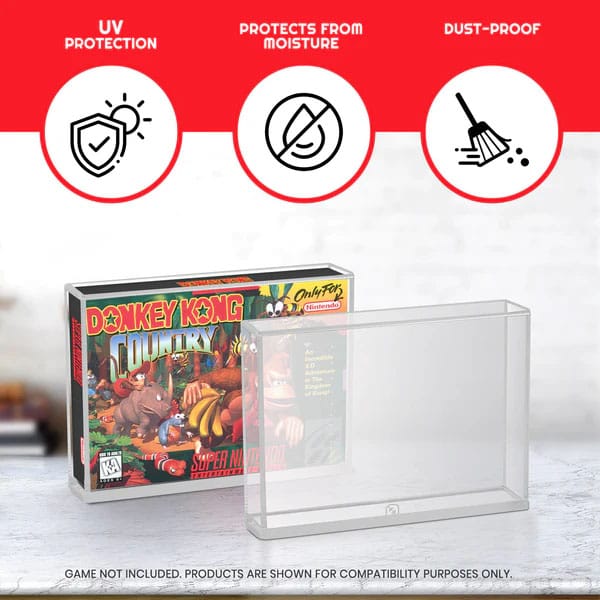 Acrylgehäuse 2er-Pack für SNES/N64 Spiele Image 4