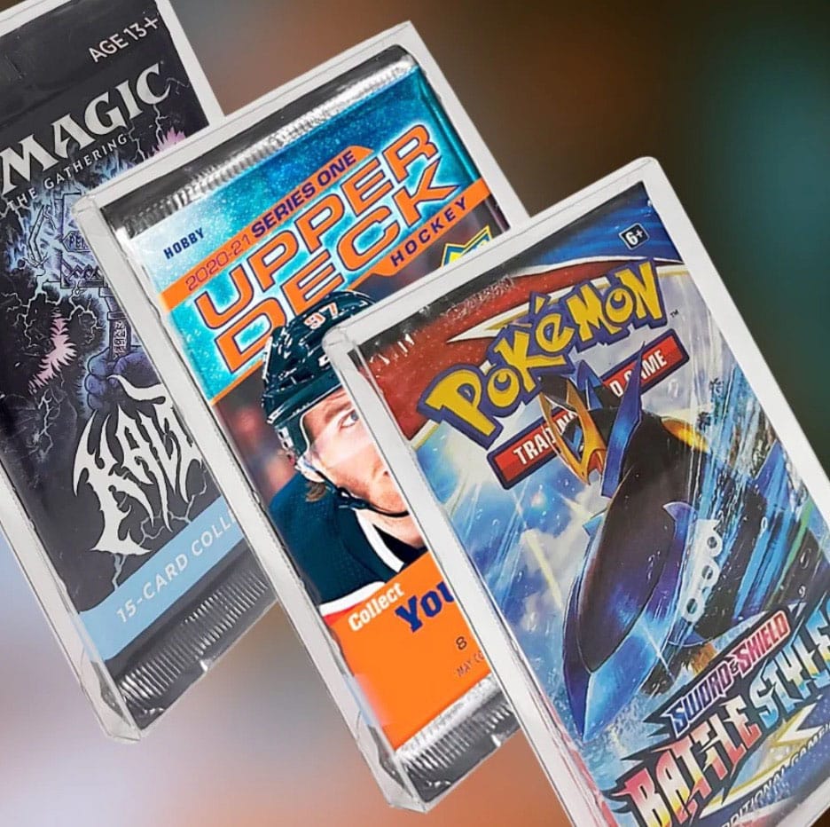 PET Gehäuse 10er-Pack für Booster, Magic, Yu-Gi-Oh Karten Image 4