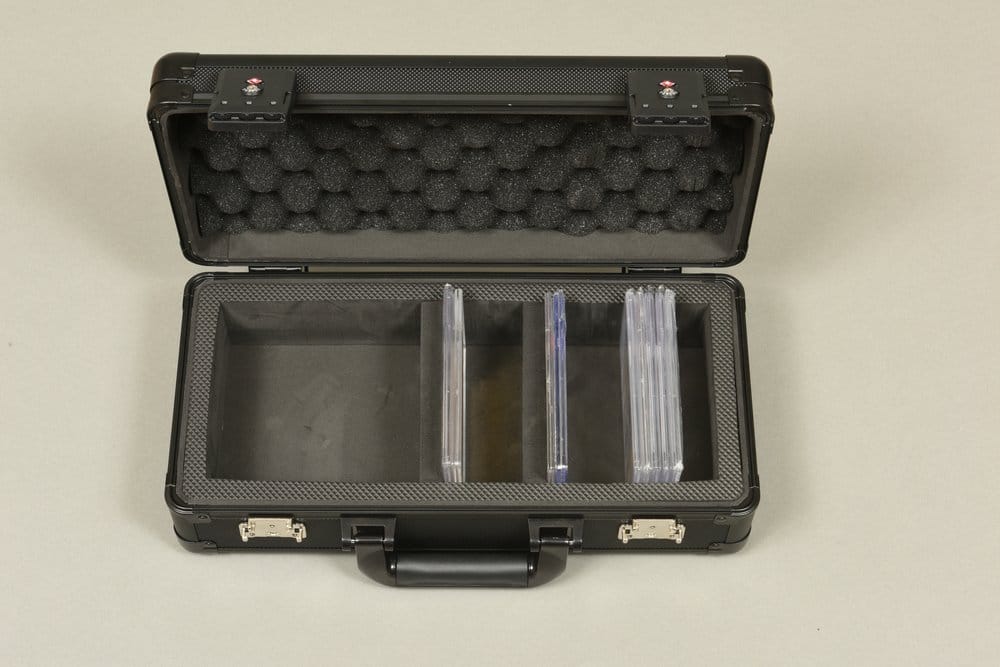 Evoretro Mini-Tragekoffer mit Griff & herausnehmbarem Schaumstoff Schwarz Image 11