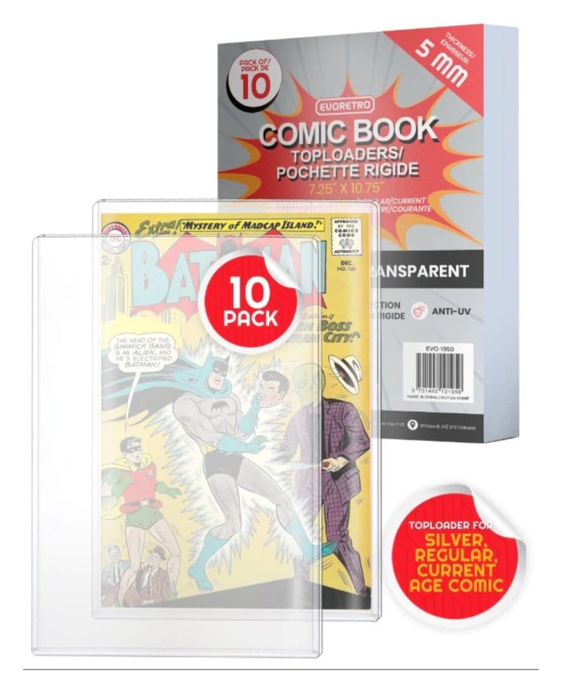 Evoretro Toploader für Comics 10er-Pack Silver Image 3