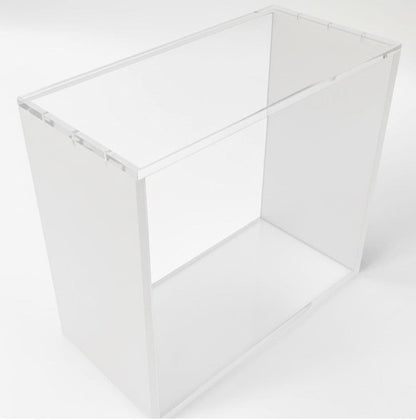 Evoretro Magnetische Acryl Display Case für ETB mit farbigen Seiten - Weiß Image 1