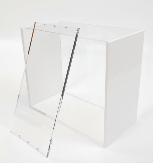 Evoretro Magnetische Acryl Display Case für ETB mit farbigen Seiten - Weiß Image 2