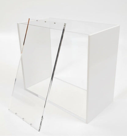 Evoretro Magnetische Acryl Display Case für ETB mit farbigen Seiten - Weiß Image 2