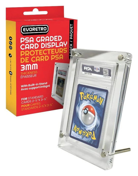 Evoretro Acryl Card Display Stand für PSA Graded Cards 3mm Image 1