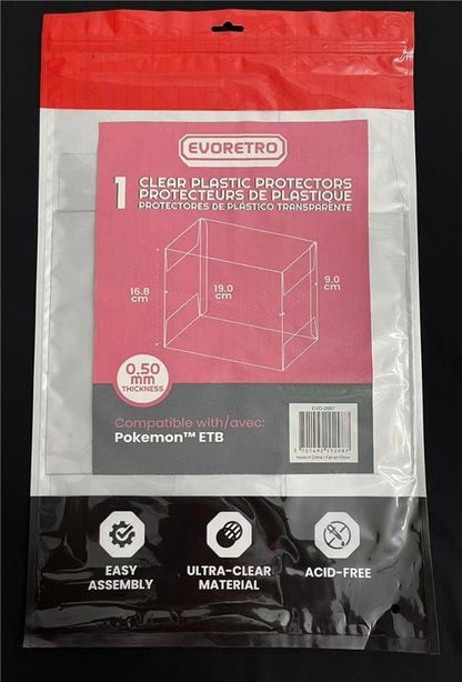 Evoretro PET Gehäuse 1er-Pack für Pokémon ETB Image 5