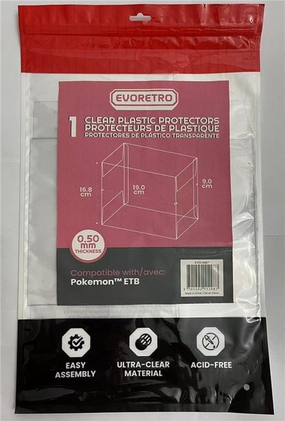 Evoretro PET Gehäuse 1er-Pack für Pokémon ETB Image 6